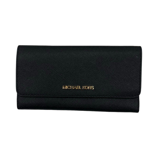 Wallet Designer By Michael Kors In Black, Size:Large