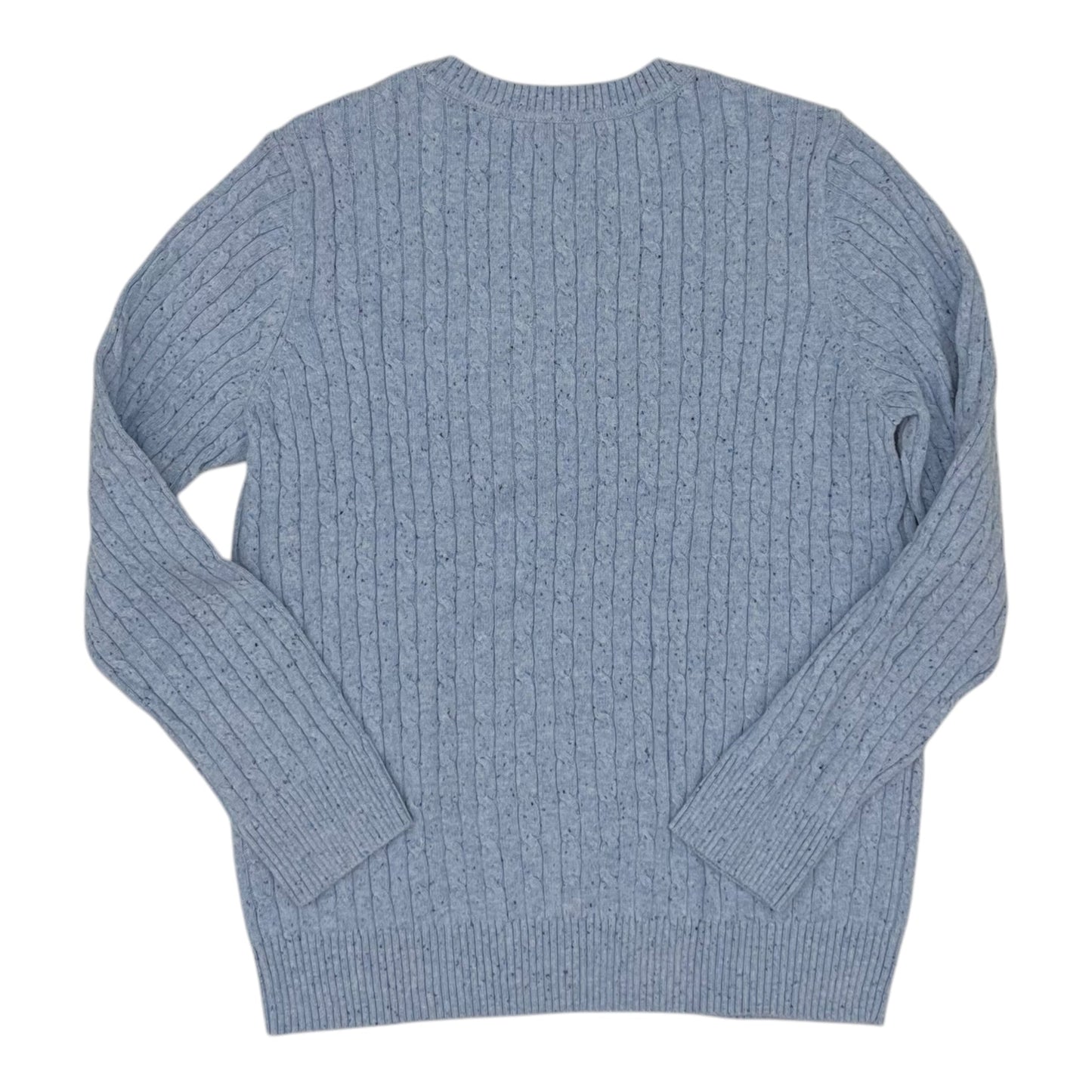 Sweater By Karen Scott In Blue, Size:L