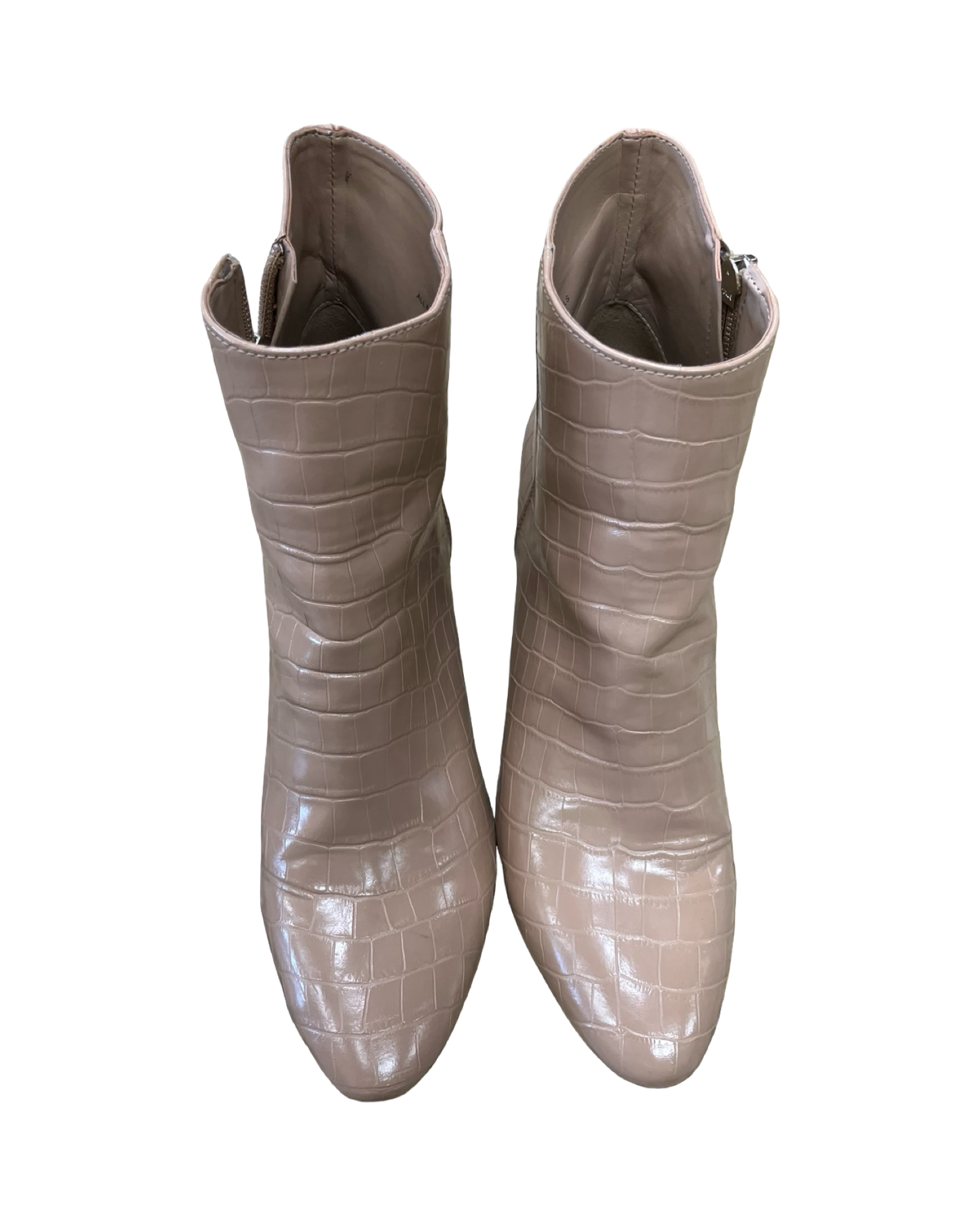Shoes Heels Block By Nine West In Tan, Size:8.5