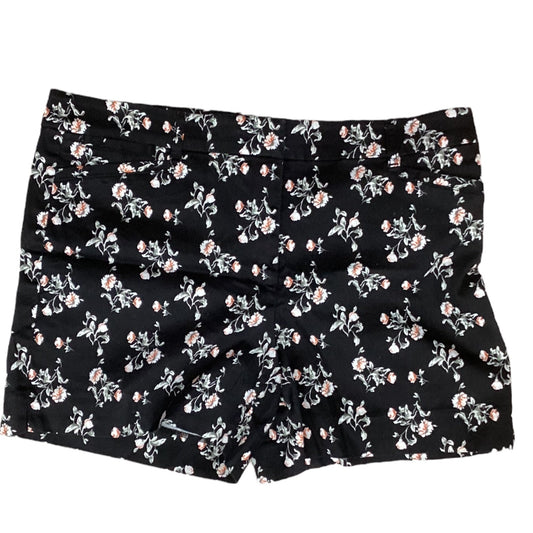 Shorts By White House Black Market In Black & Orange, Size:10