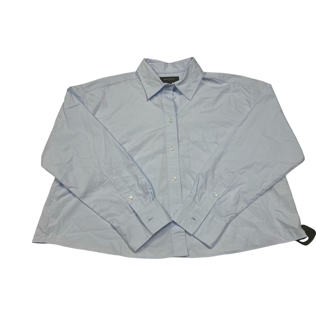 Top Ls By Banana Republic In Blue, Size:L