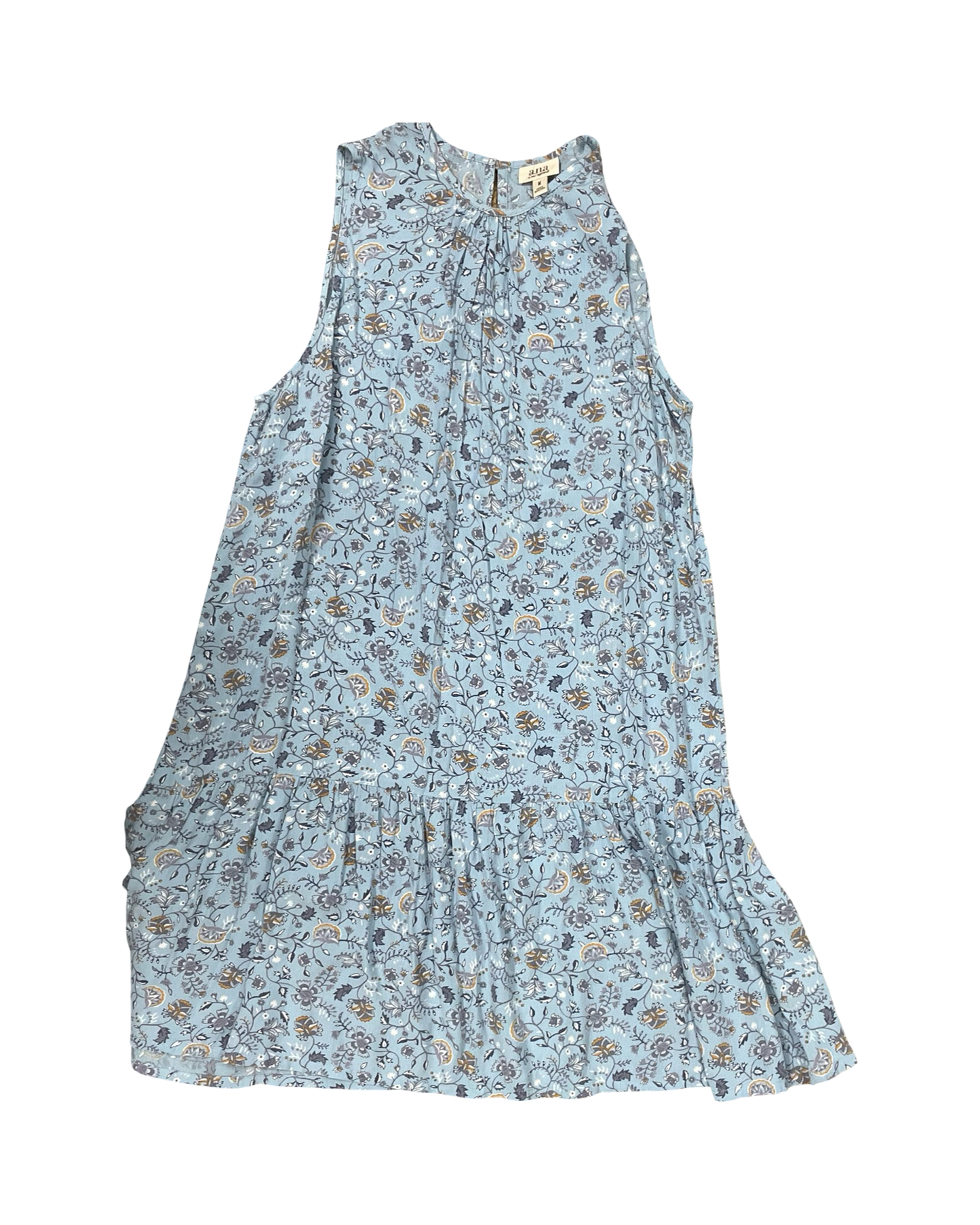 Dress Casual Midi By Ana In Blue, Size:M