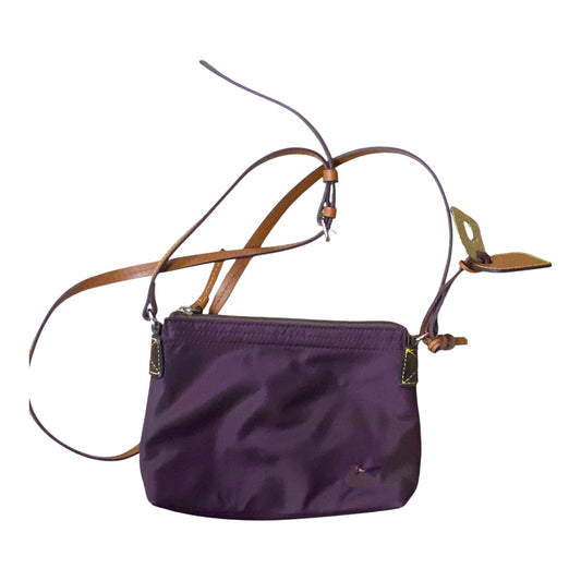 Crossbody Designer By Dooney And Bourke In Purple, Size:Small