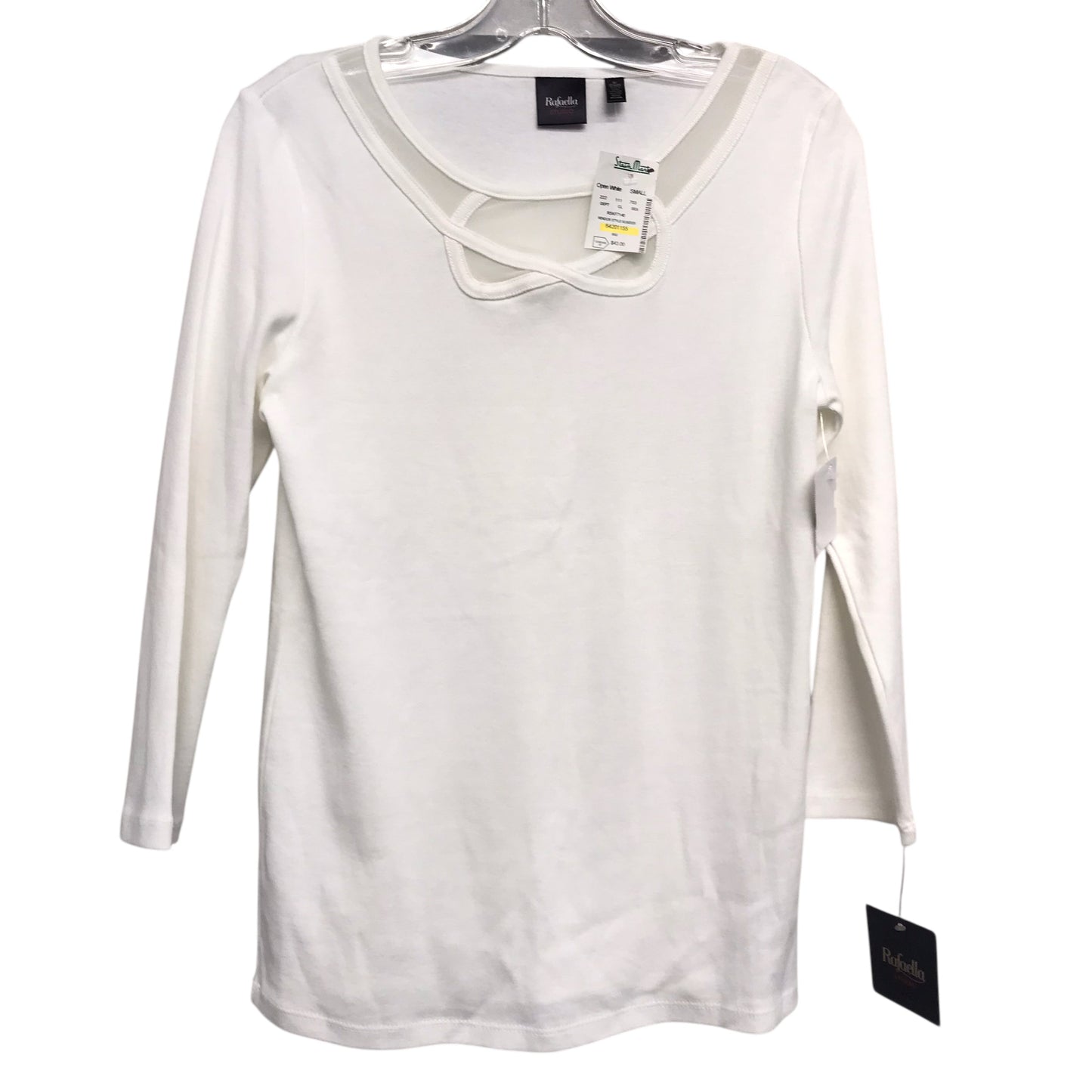 Top Ls By Rafaella In White, Size:S