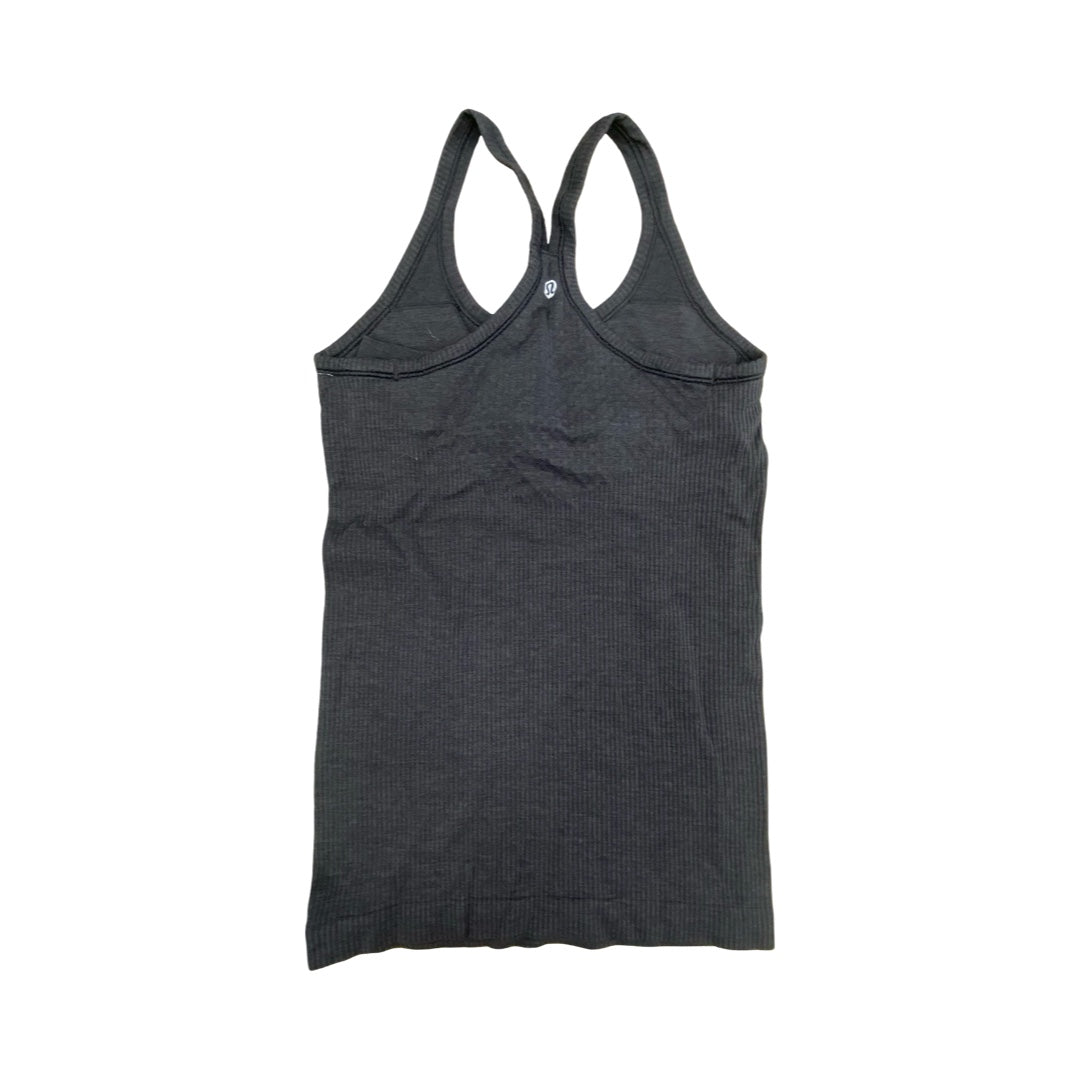 Athletic Tank Top By Lululemon In Grey, Size:S