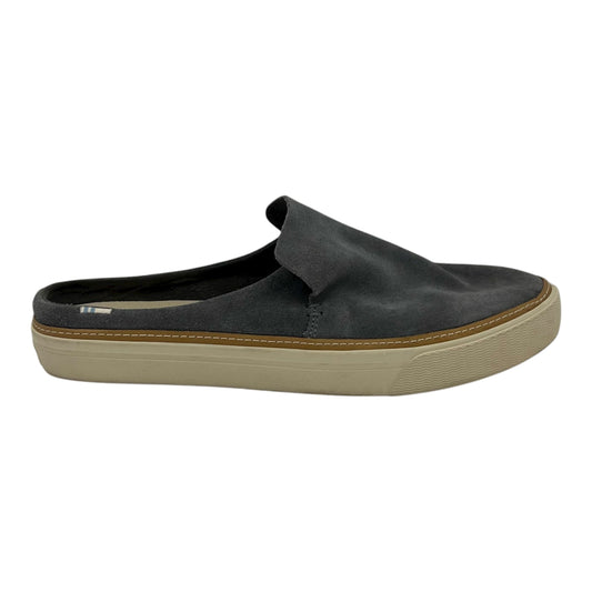Shoes Flats By Toms In Grey, Size:11