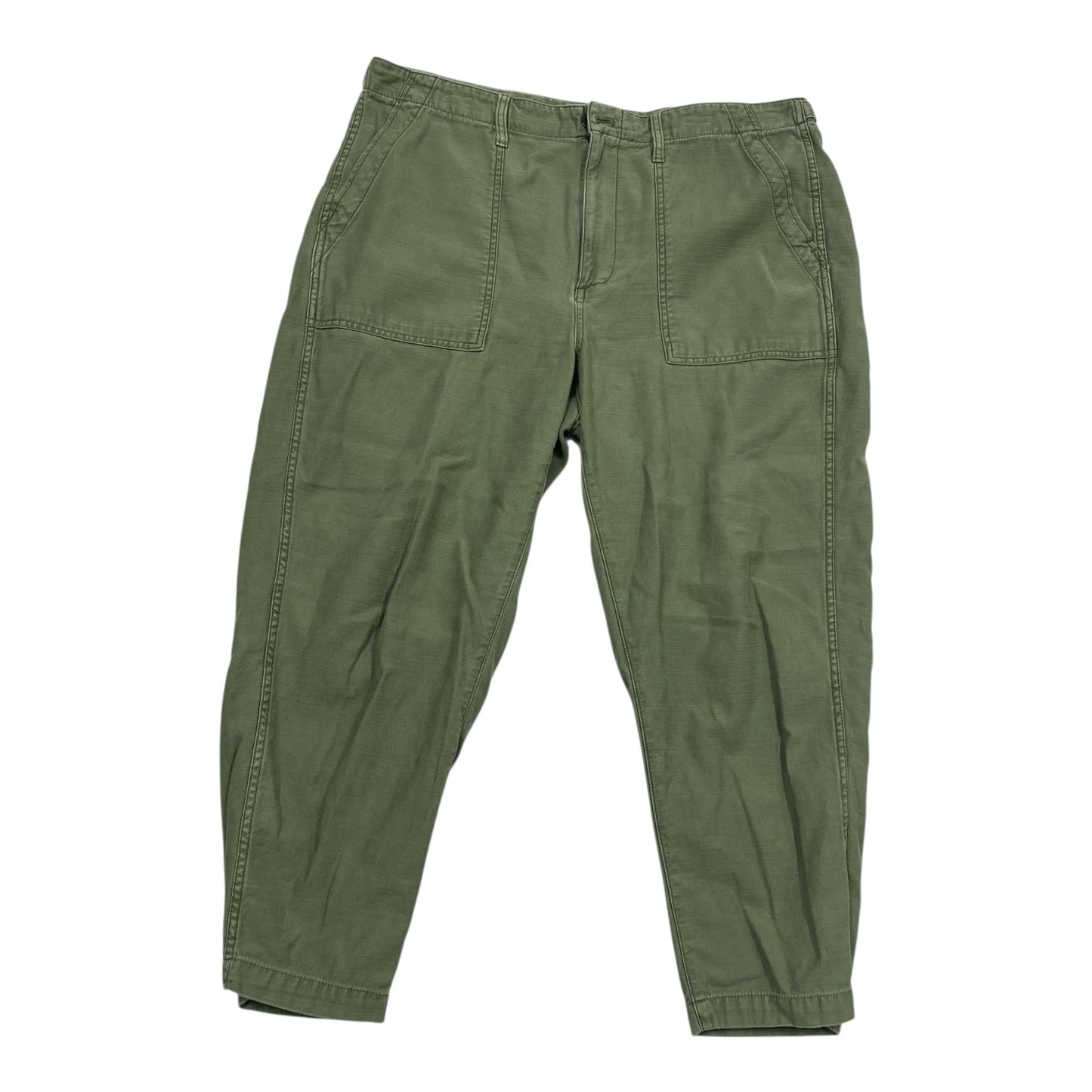 Pants Cargo & Utility By Madewell In Green, Size:14