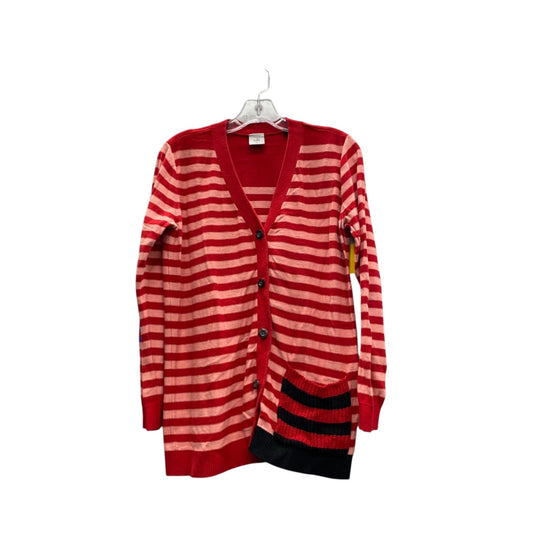 Sweater Cardigan By Cabi In Red, Size:M