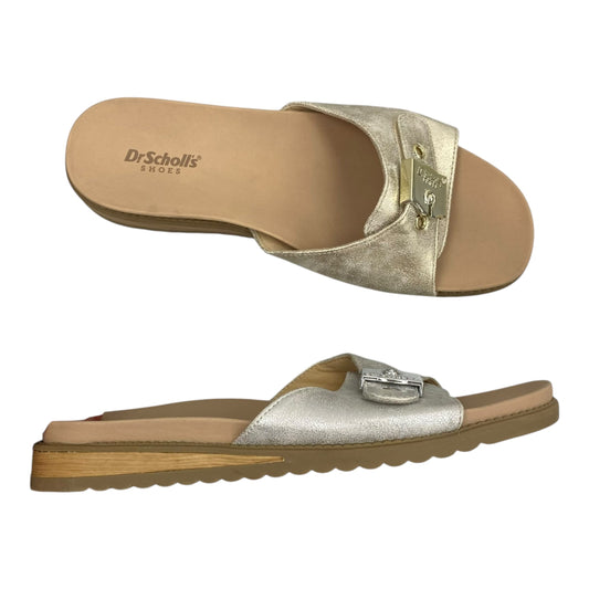Sandals Flats By Dr Scholls In Tan, Size:8.5