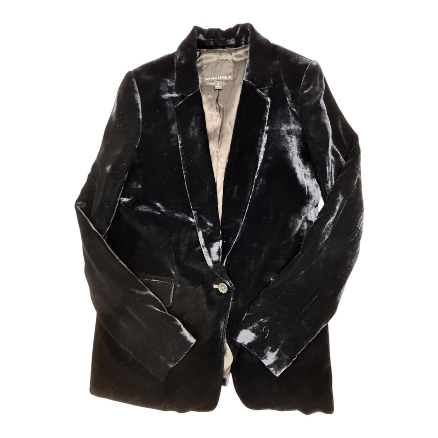 Blazer By Banana Republic In Blue, Size:0