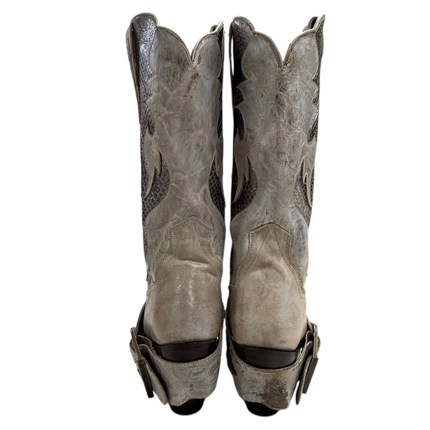 Sydney Snip Toe Western Boots By Dan Post In Grey, Size: 8.5