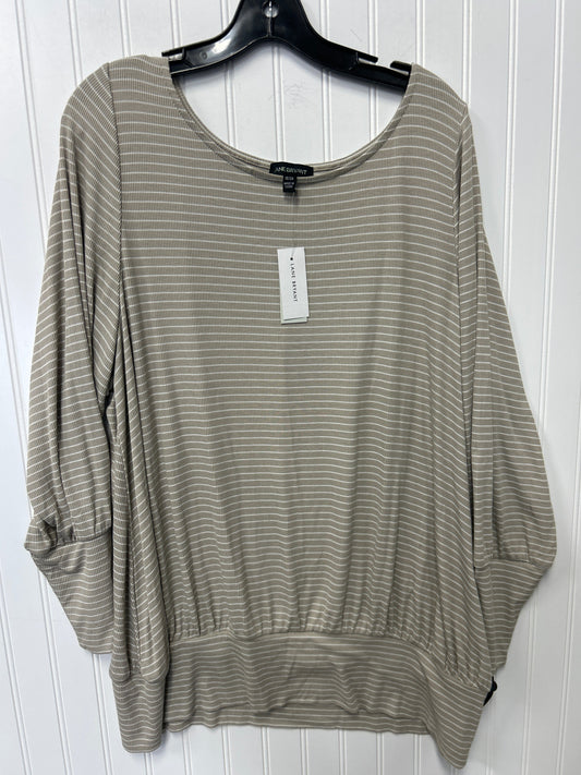 Top Ls By Lane Bryant In Cream, Size:1X