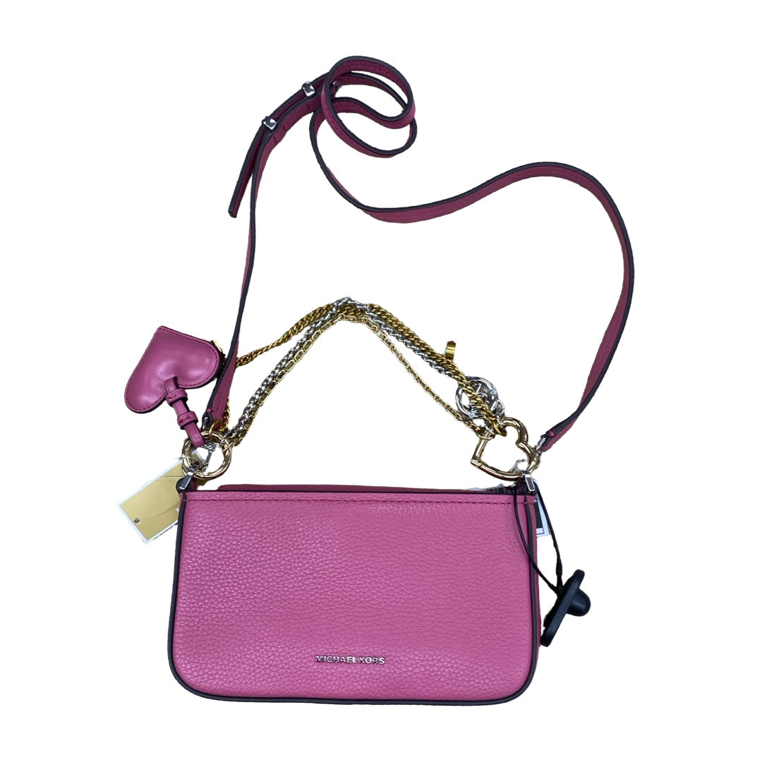 Handbag Designer By Michael Kors In Pink, Size:Small