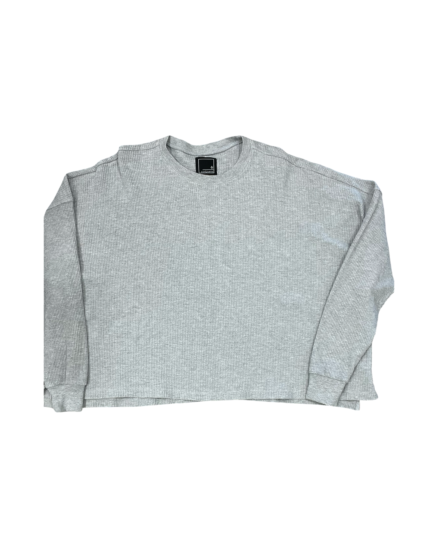 Top Ls By Clothes Mentor In Grey, Size:Xs