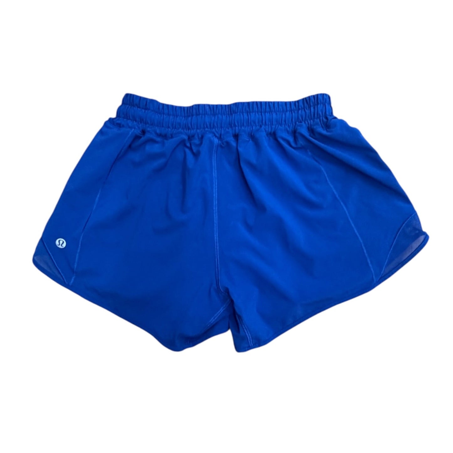 Athletic Shorts By Lululemon In Blue, Size:4
