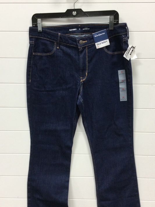 Jeans Boot Cut By Old Navy In Blue Denim, Size:12