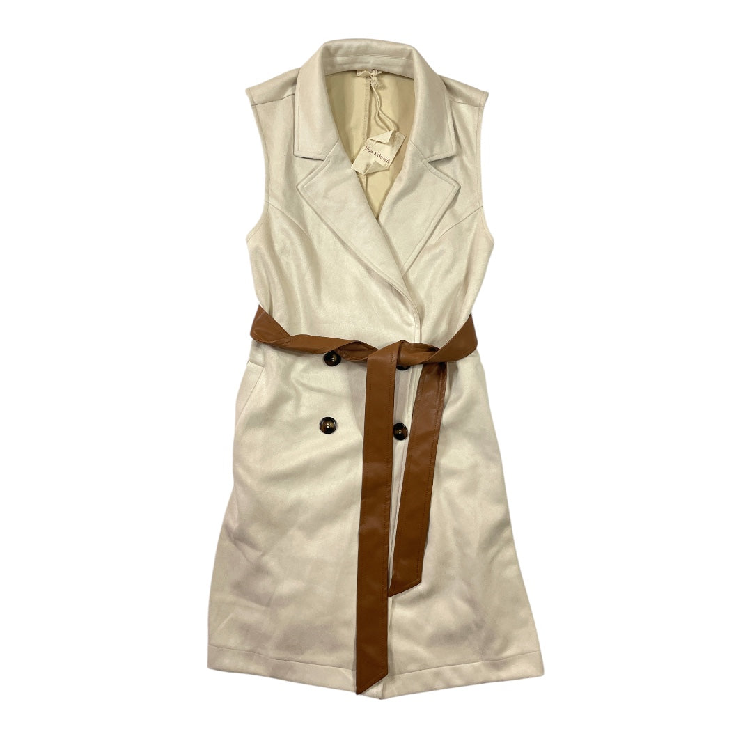 Vest Other By Hem & Thread In Tan, Size:M