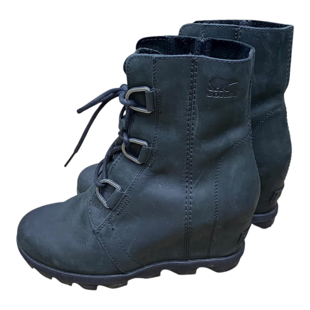 Boots Designer By Sorel In Black, Size:7