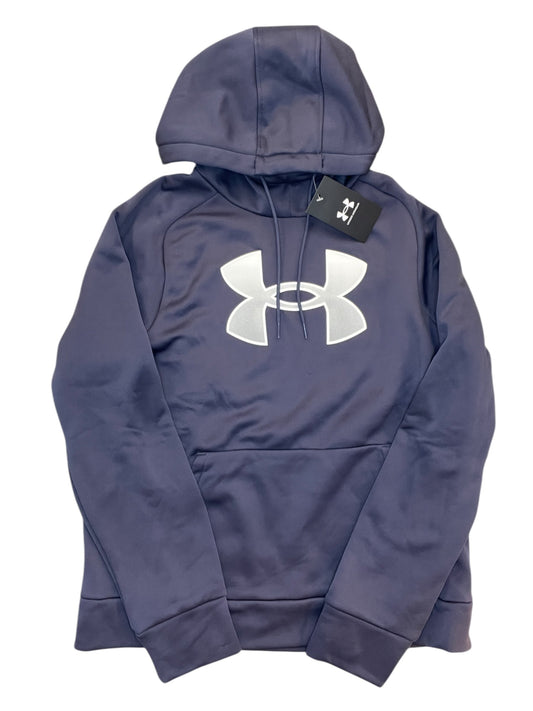 Sweatshirt Hoodie By Under Armour In Purple, Size:M