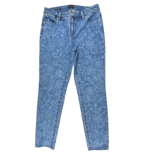 Jeans Skinny By Talbots In Blue, Size:4