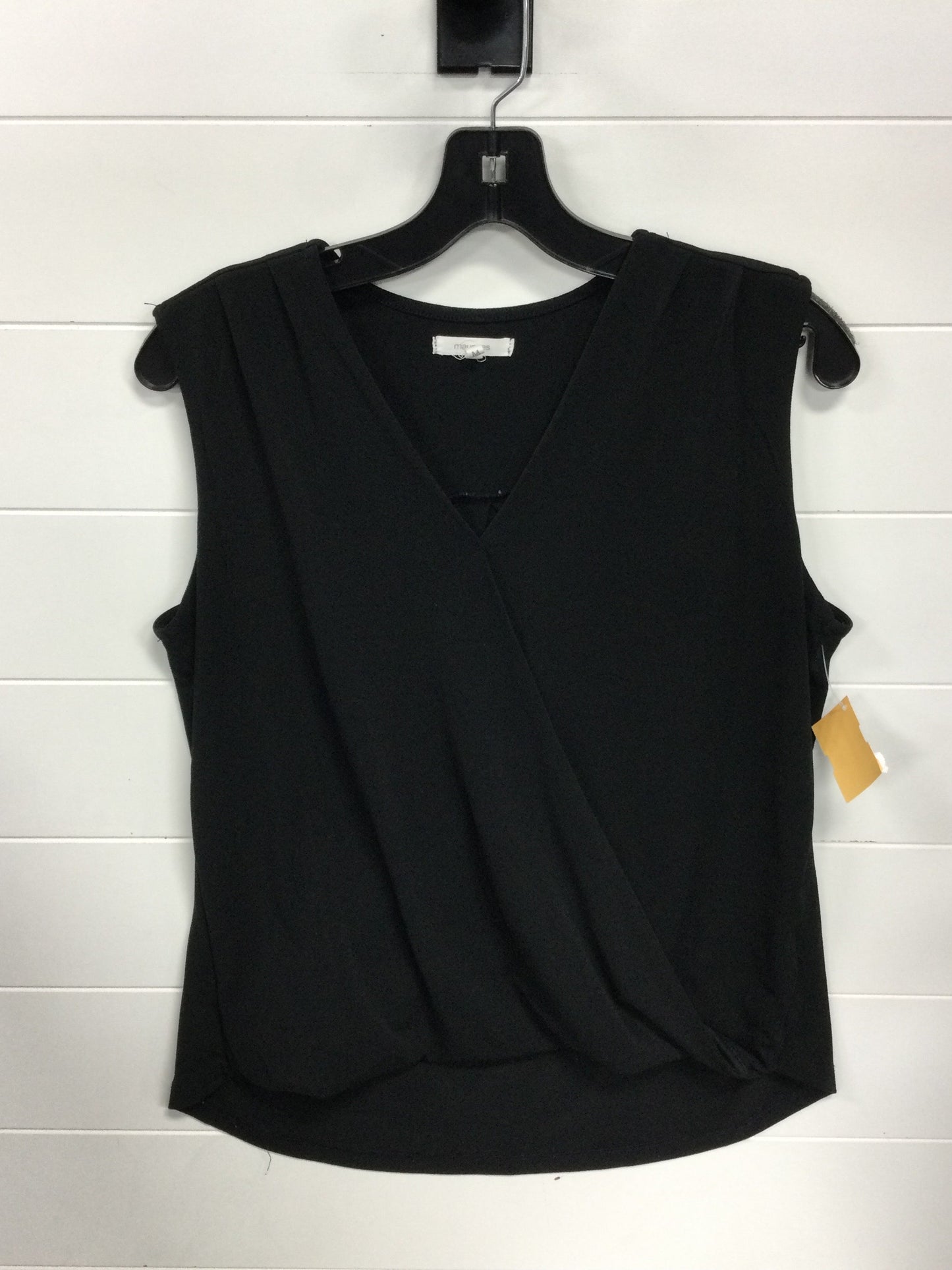 Top Sleeveless By Maurices In Black, Size:M