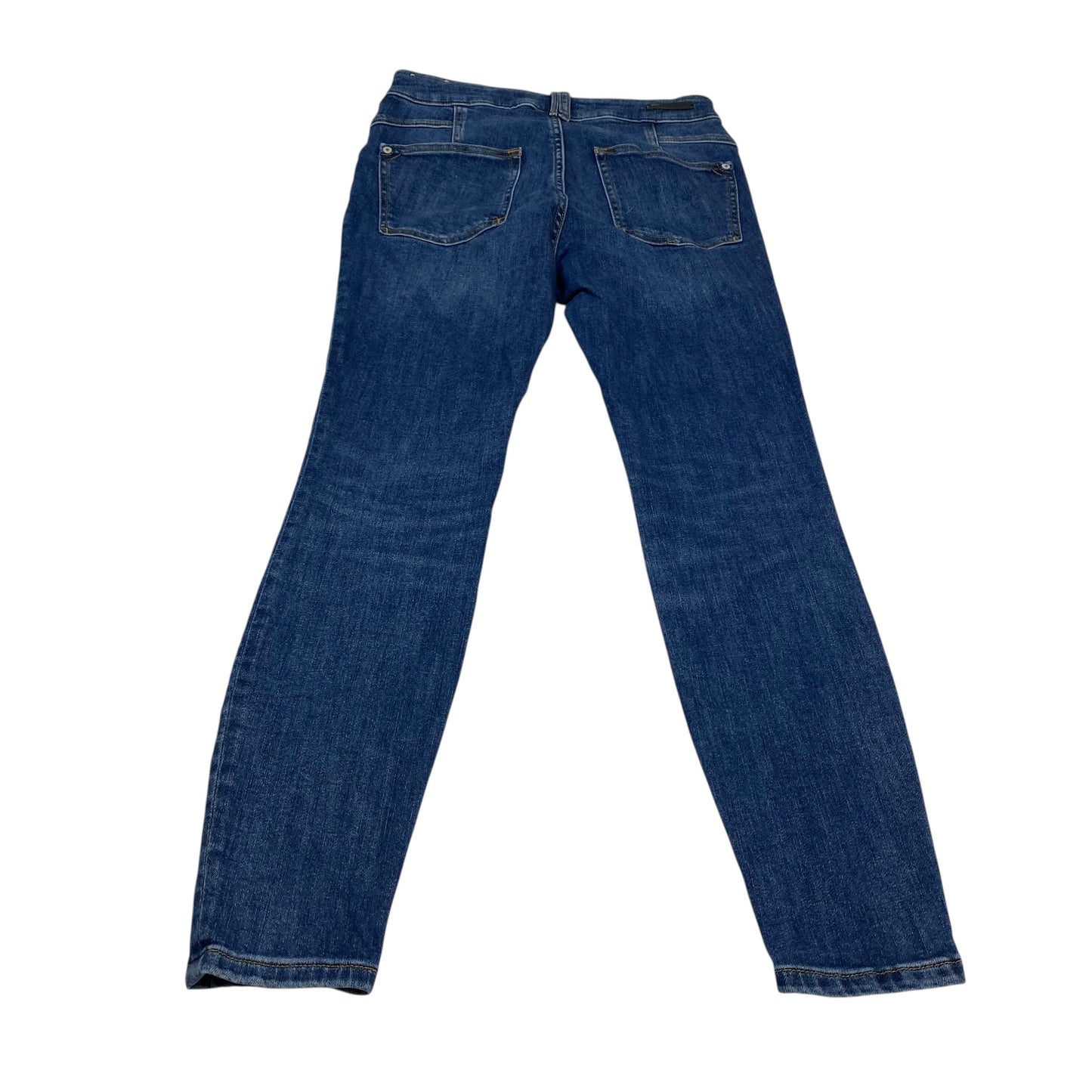 Jeans Skinny By Pilcro In Blue Denim, Size:8