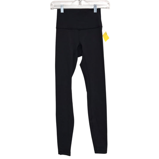 Athletic Leggings By Lululemon In Black, Size:Xs