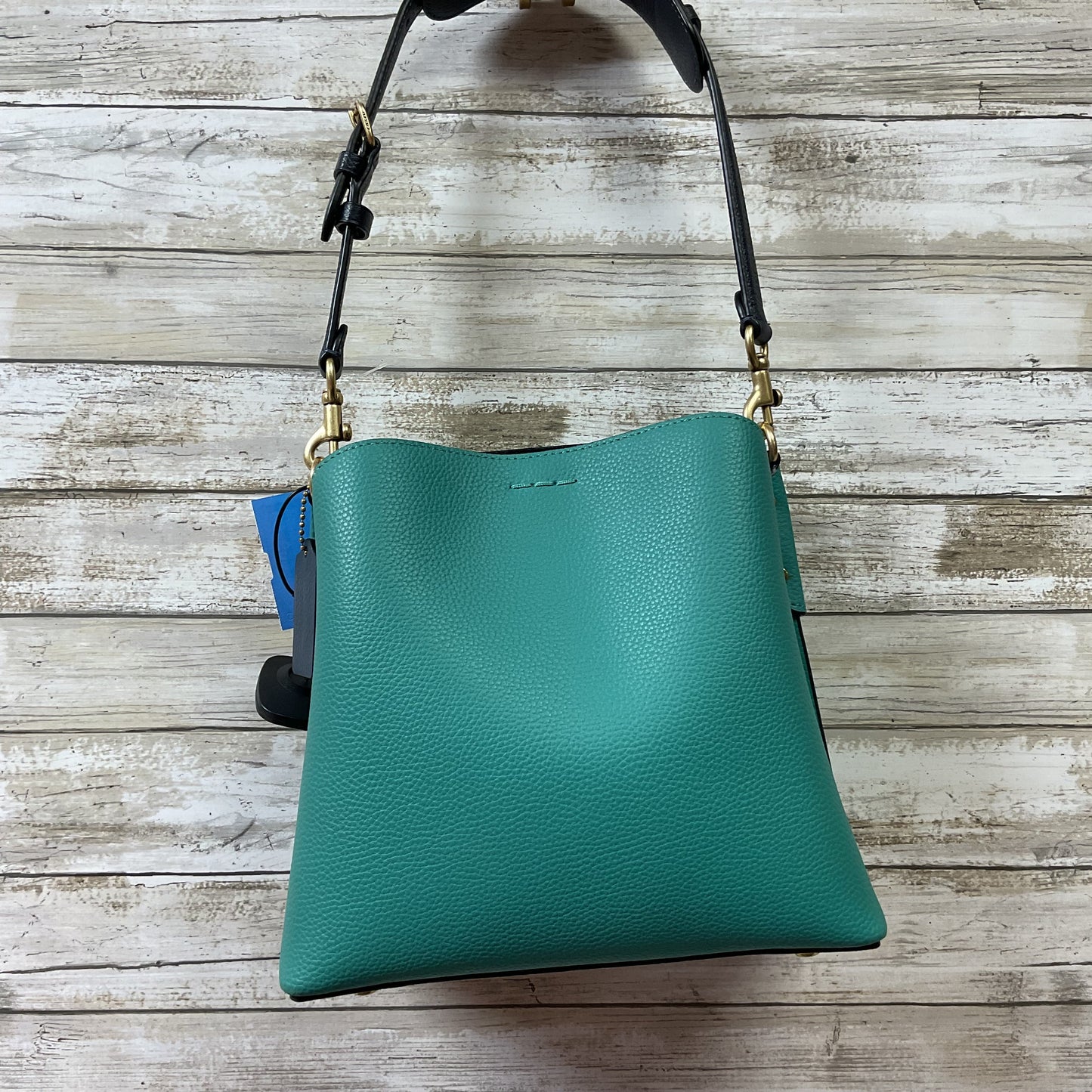 Handbag Designer By Coach In Green, Size:Medium