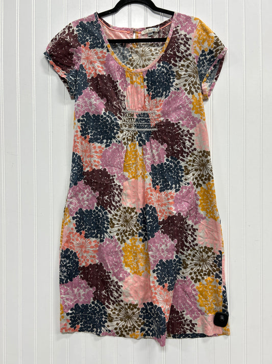 Dress Casual Midi By Boden In Floral Print, Size:10