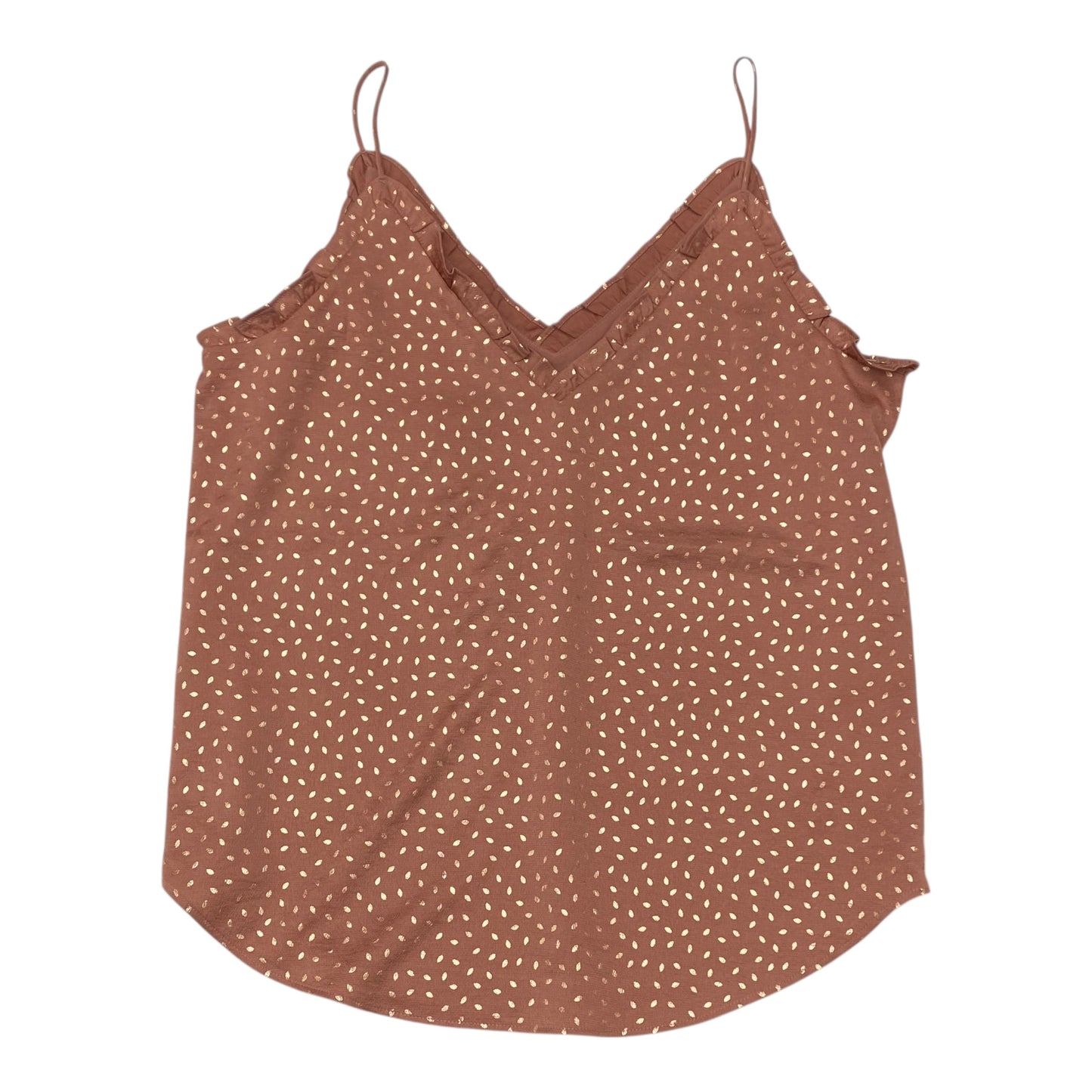 Top Sleeveless By Express In Gold & Pink, NWT! Size:M