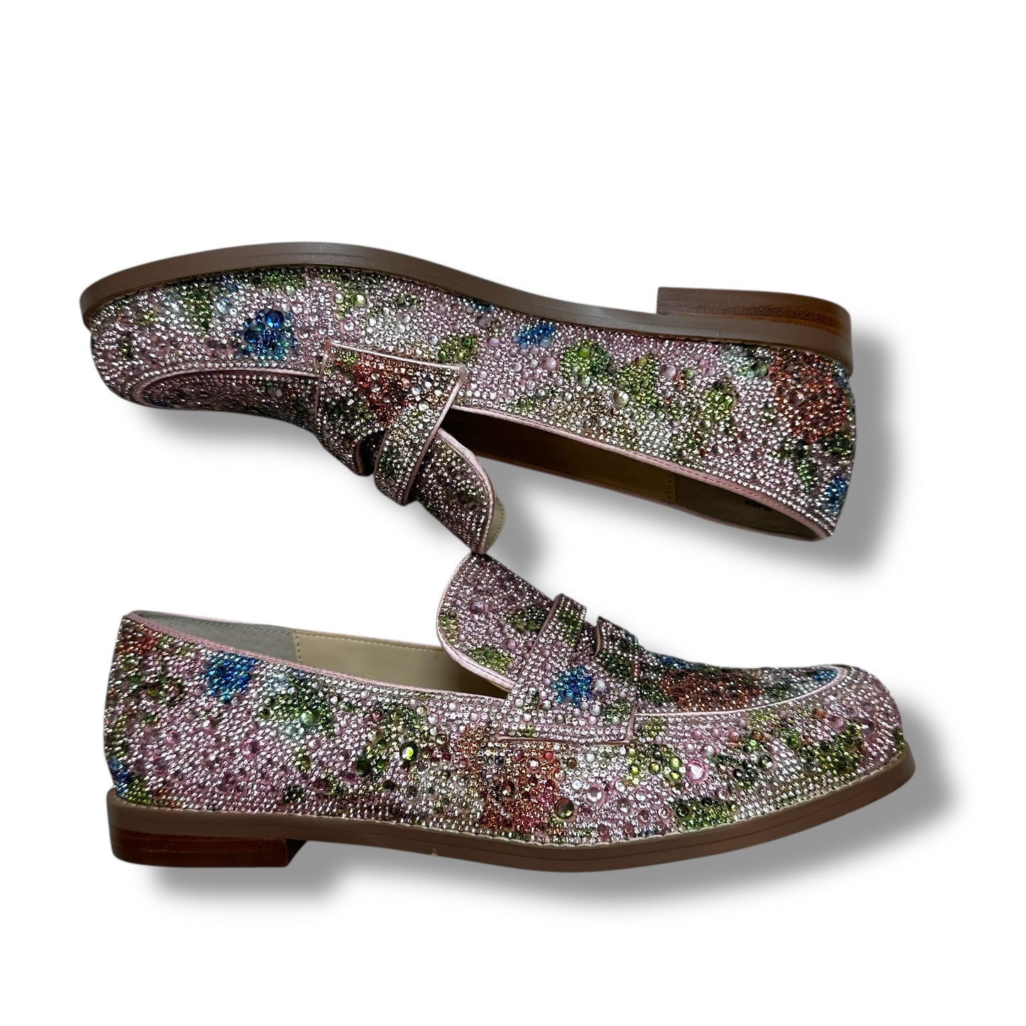 Loafers Shoes Flats By Betsey Johnson In Pink, Size: 8