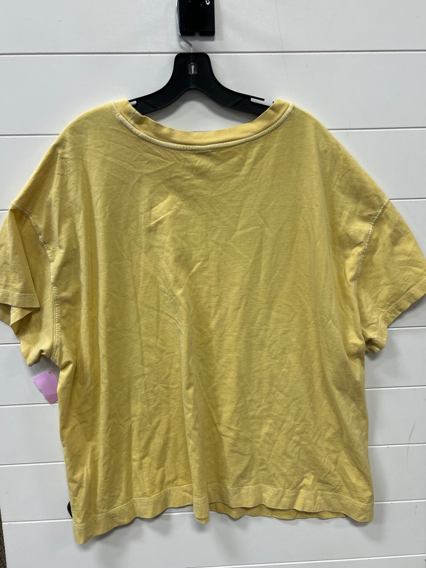 Top Ss Basic By Old Navy In Yellow, Size:3X