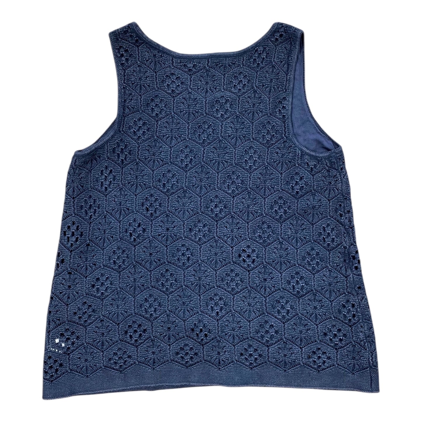 Tunic Sleeveless By J. Jill In Blue, Size:Xl