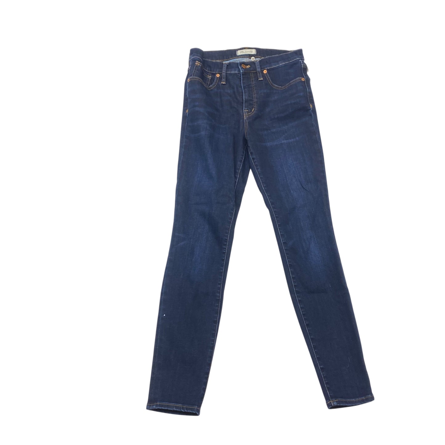 Jeans Skinny By Madewell In Blue Denim, Size:4