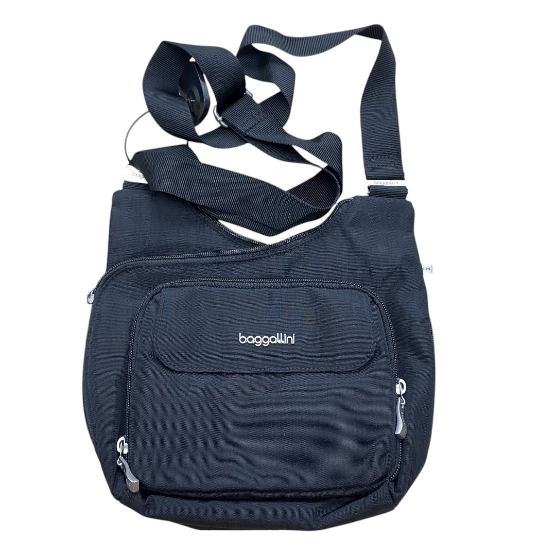 Handbag By Baggallini In Black, Size:Medium