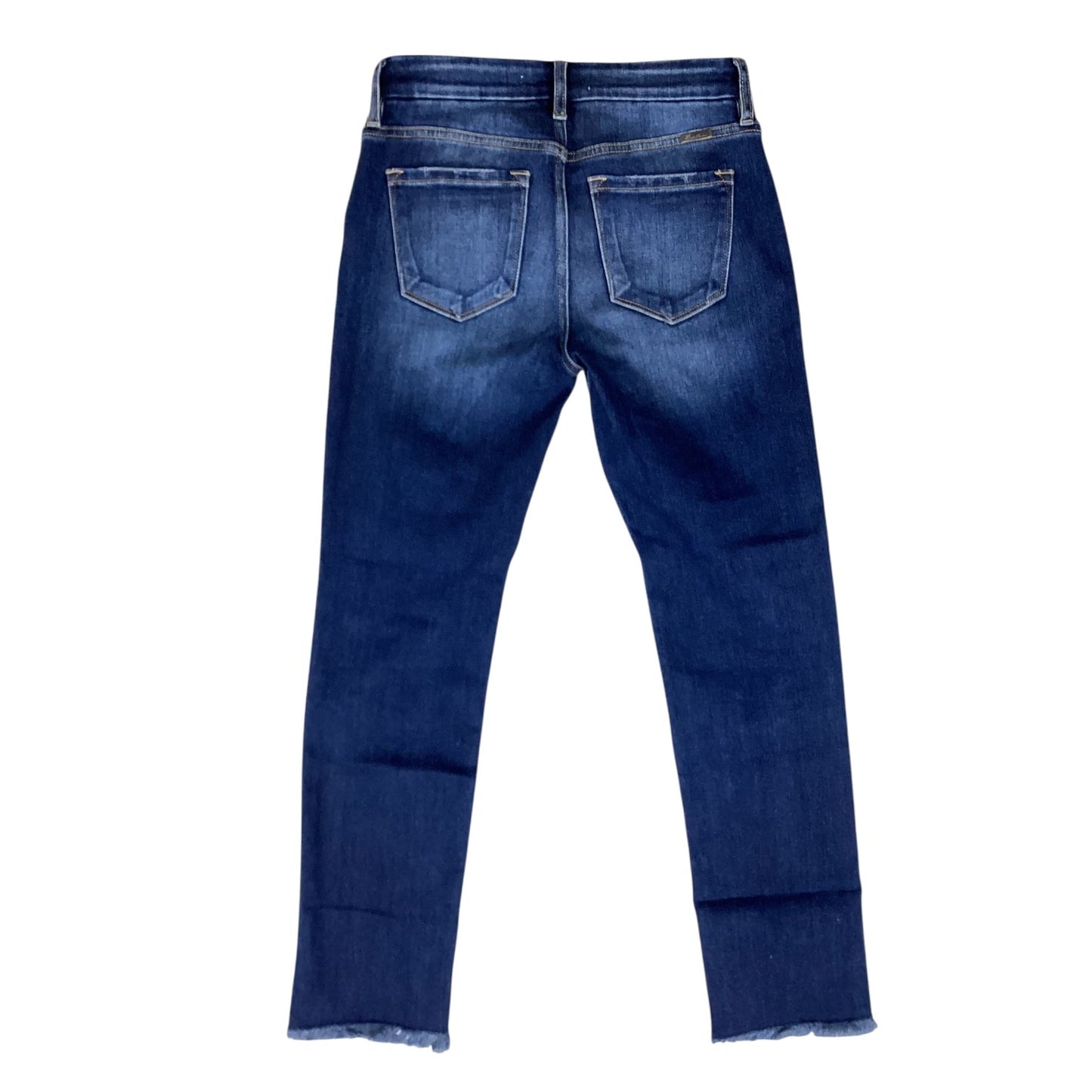 Jeans Straight By Kancan In Blue Denim, Size:4