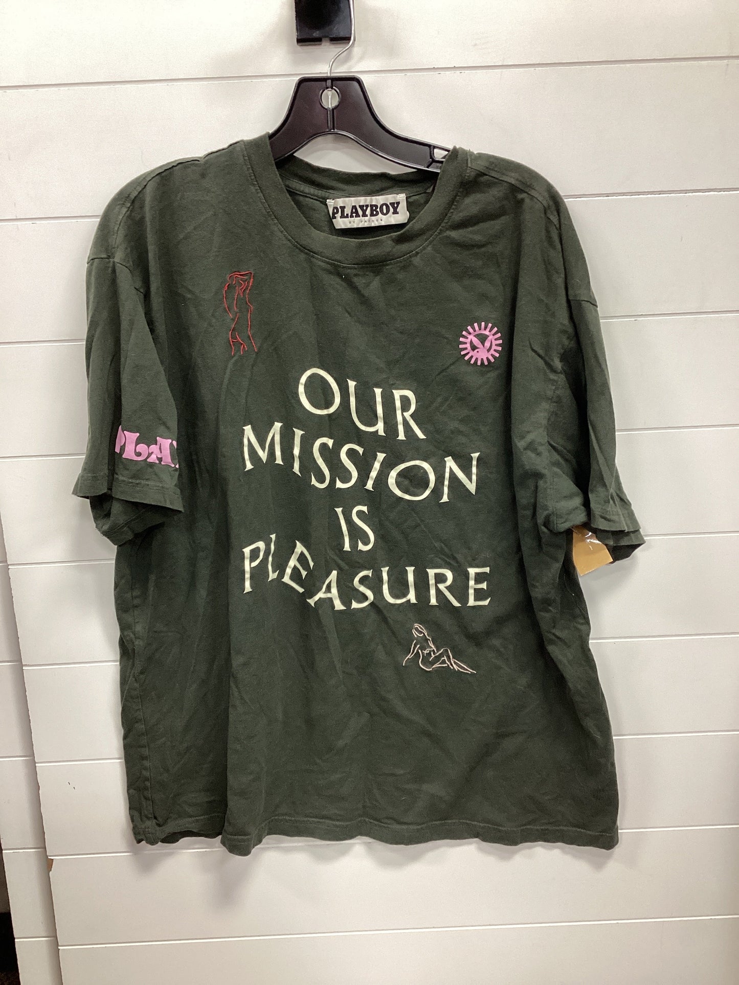 Top Ss By Cmc In Green, Size:Xl