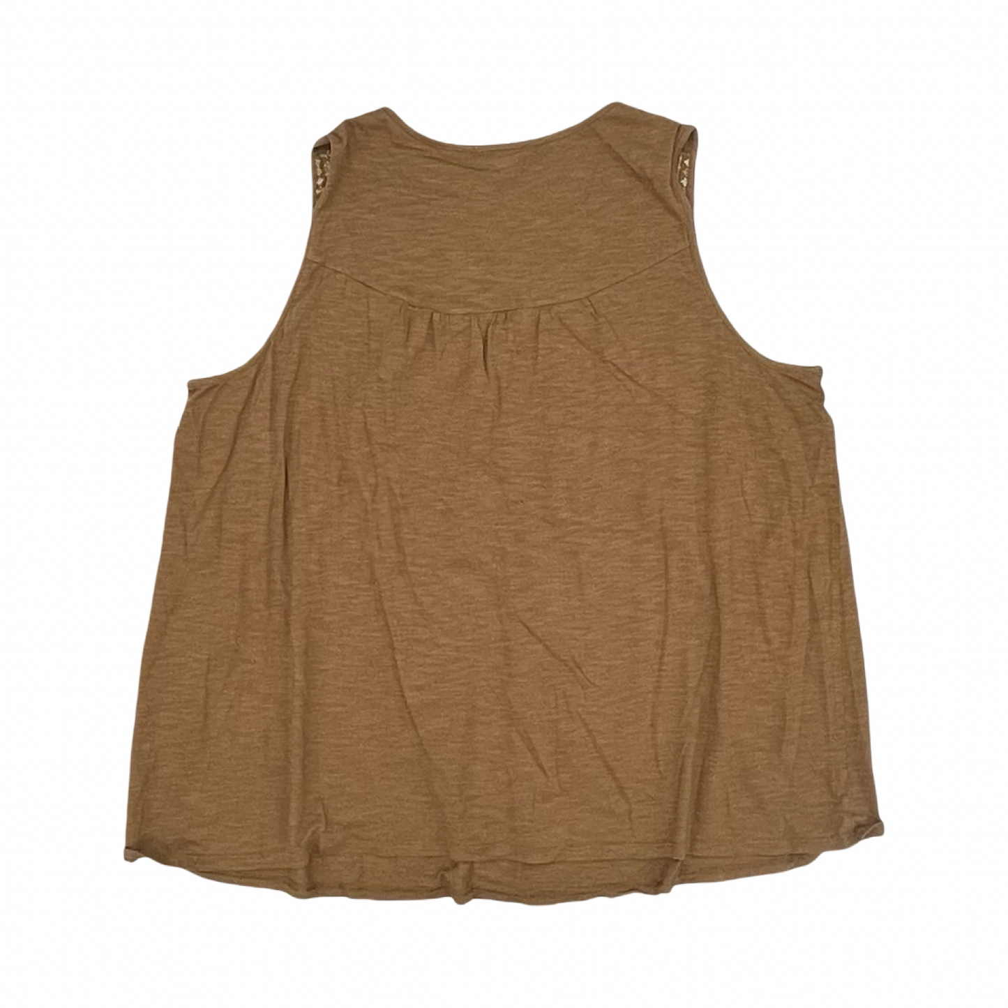 Blouse Sleeveless By J. Jill In Brown, Size:2X