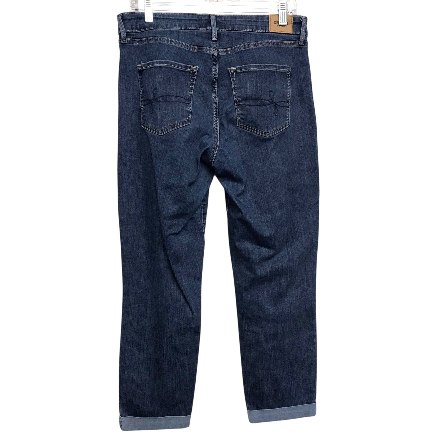 Jeans Boyfriend By Denizen By Levis In Blue Denim, Size:12