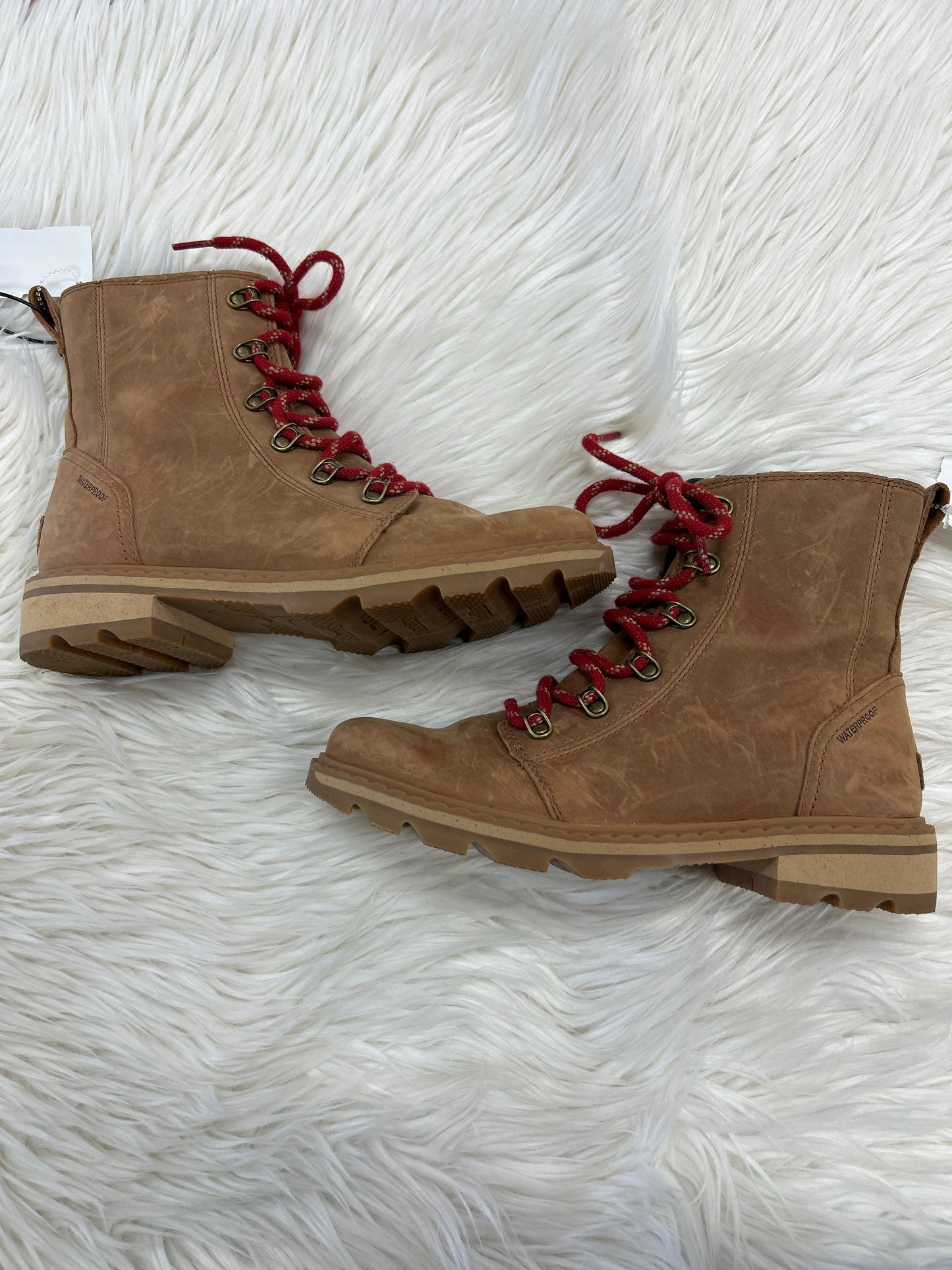 Boots Ankle Heels By Sorel In Brown, Size:8