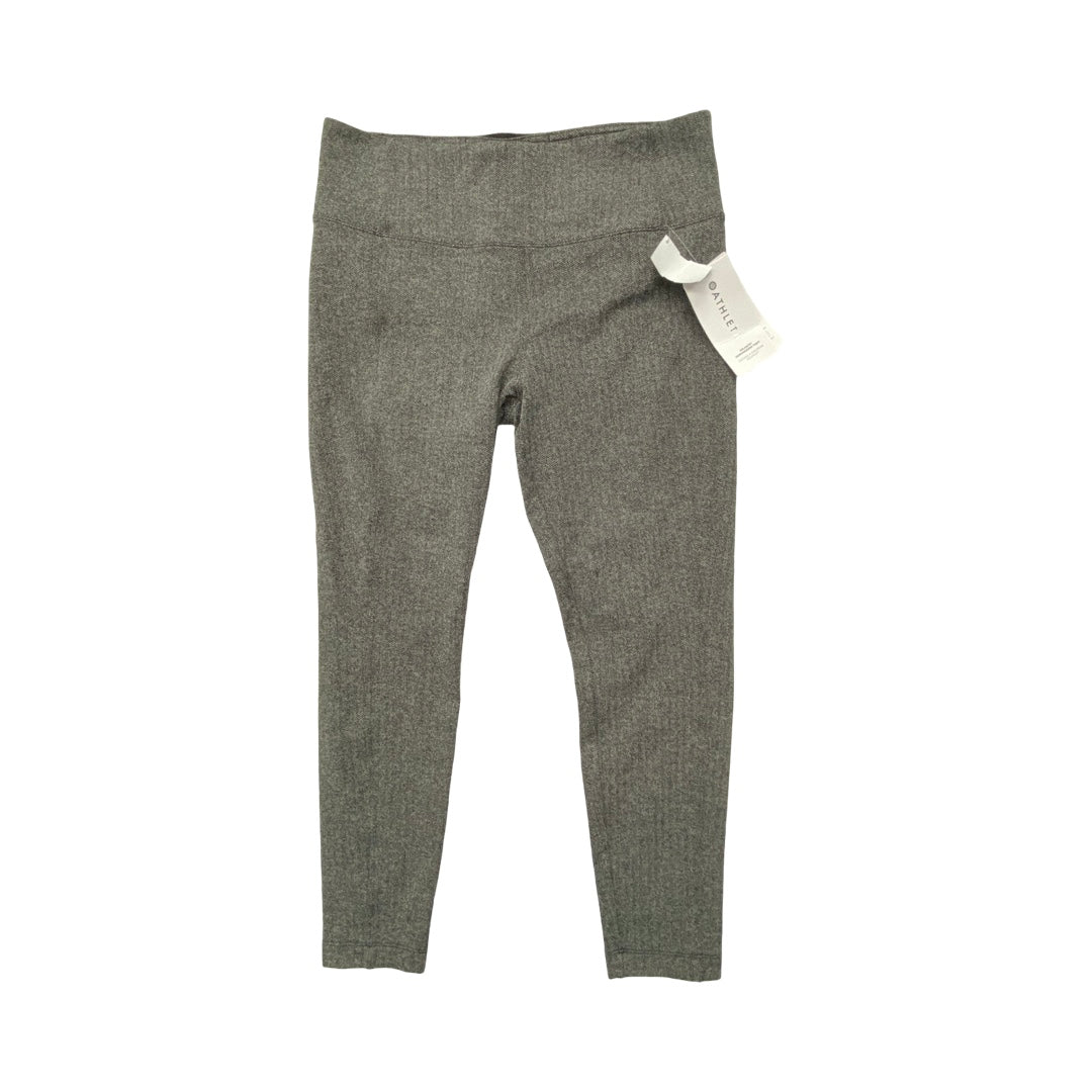 Athletic Leggings By Athleta In Grey, Size:L