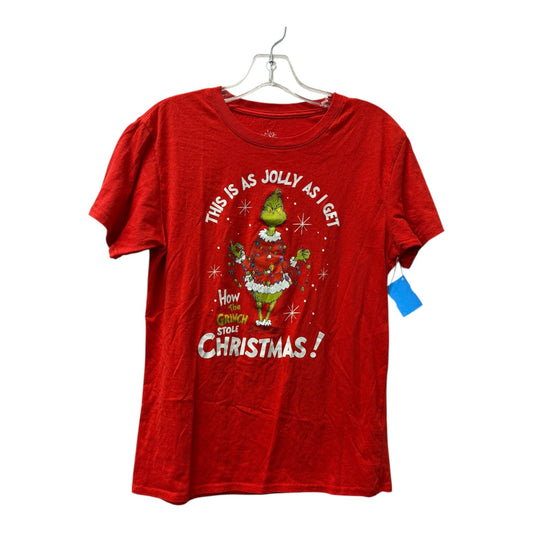 TOP SS by The Grinch  in RED, Size:M