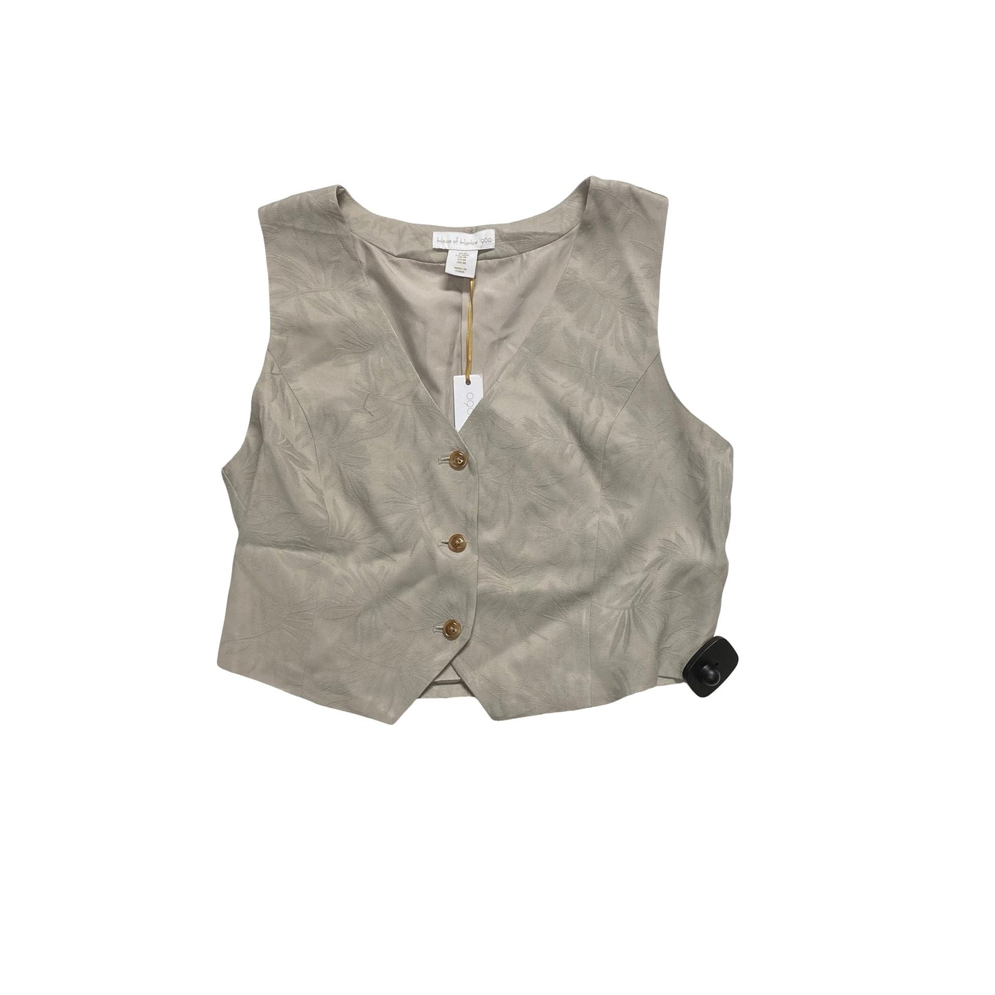 Vest Other By House Of Harlow In Tan, Size:M