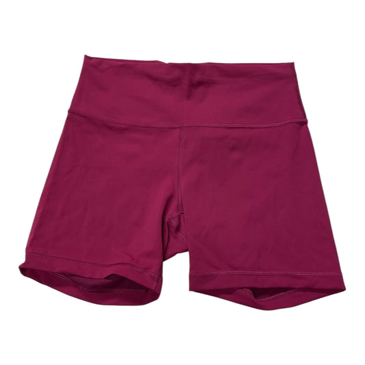Athletic Shorts By Lululemon In Pink, Size:12