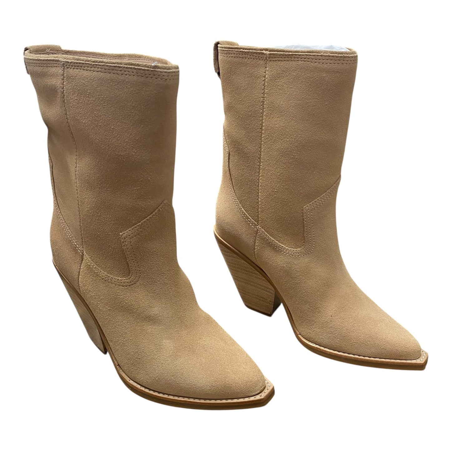 Boots Designer By Kaanas In Tan, Size:8