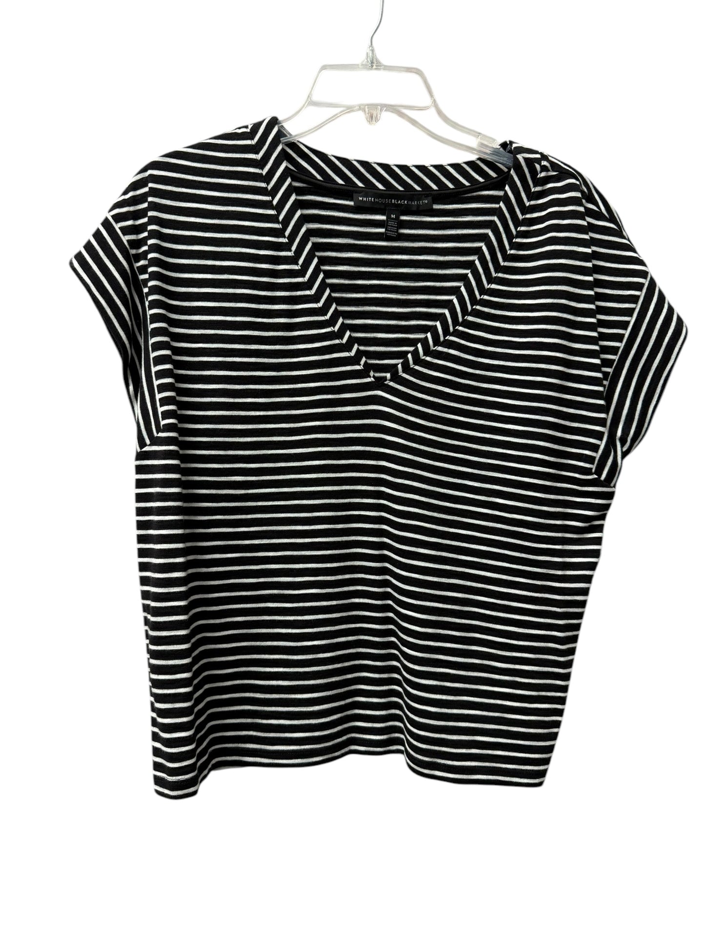 Top Ss By White House Black Market In Black & White, Size:M