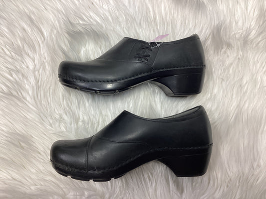 Shoes Heels Block By Dansko In Black, Size:10