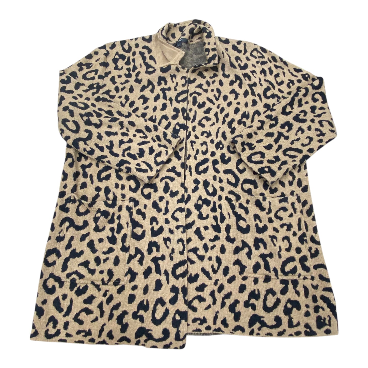 Blazer By J. Crew In Animal Print, Size:L
