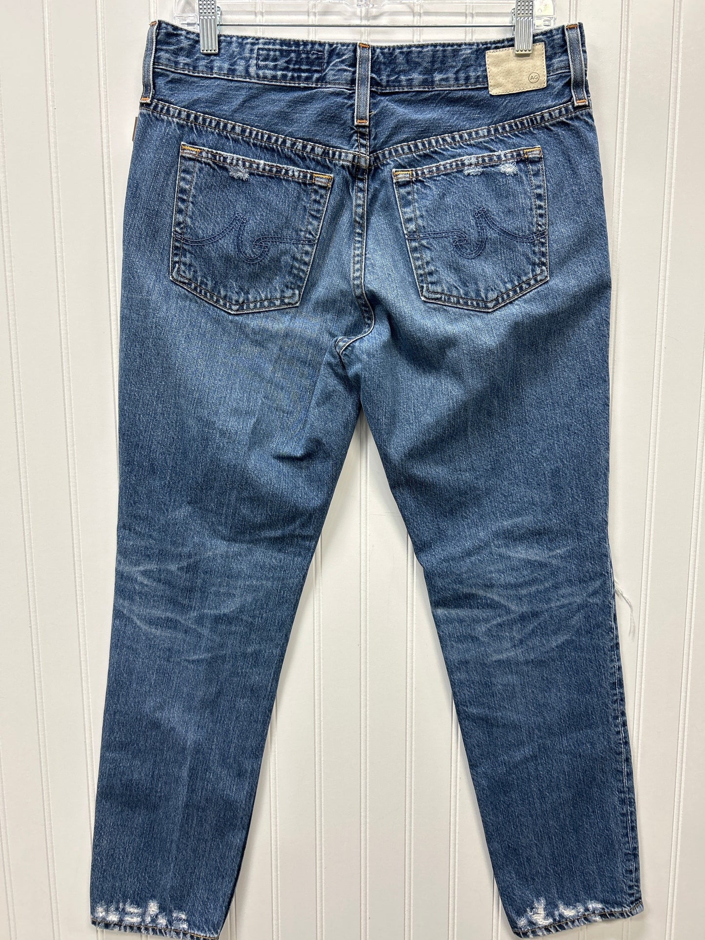 Jeans Skinny By Adriano Goldschmied In Blue Denim, Size:6