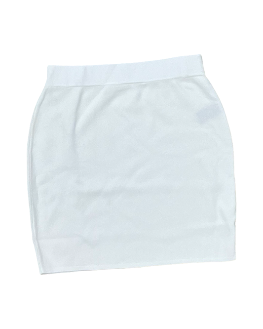 Skirt Mini & Short By Commense In Cream, Size:Xs